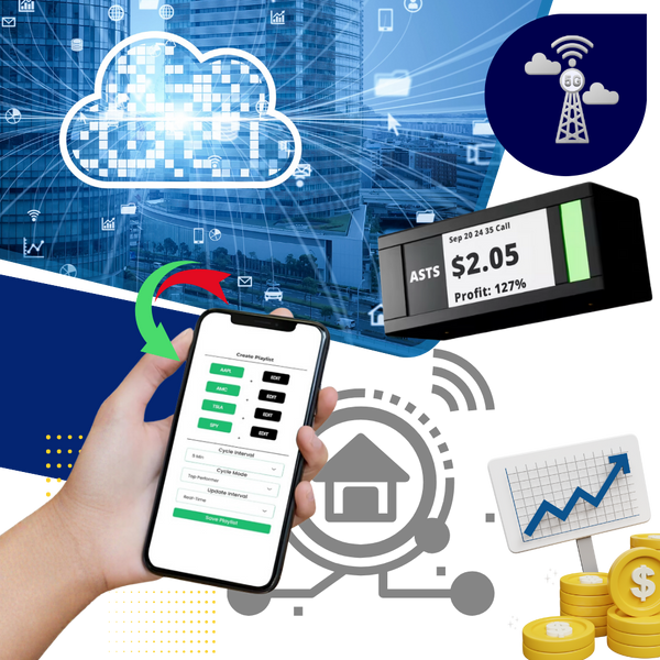 Real Time Crypto Ticker With E Ink Display And Stackable Design