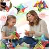 Hyperbolic Magnetic Tiles for STEM Building and Creative Play