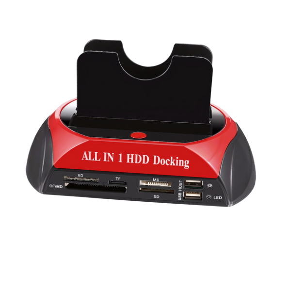 Dual Drive Docking Station for Fast and Seamless Data Access and Transfer