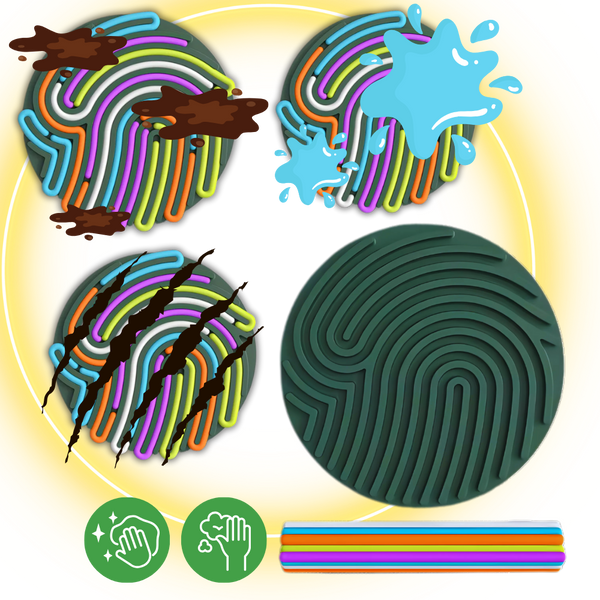 Calming Sensory Activity Board for Portable Stress Relief