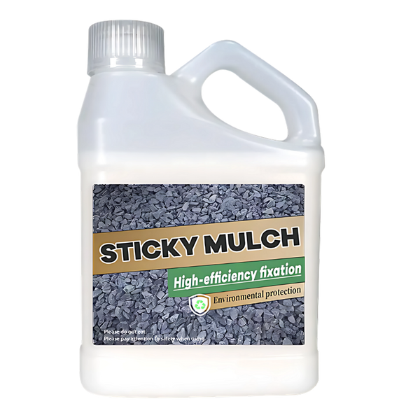 Mulch Stabilizer for Waterproof Bonding and Quick Drying