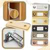 Ultra Thin Magnetic Cabinet Locks For Secure Drill Free Closures