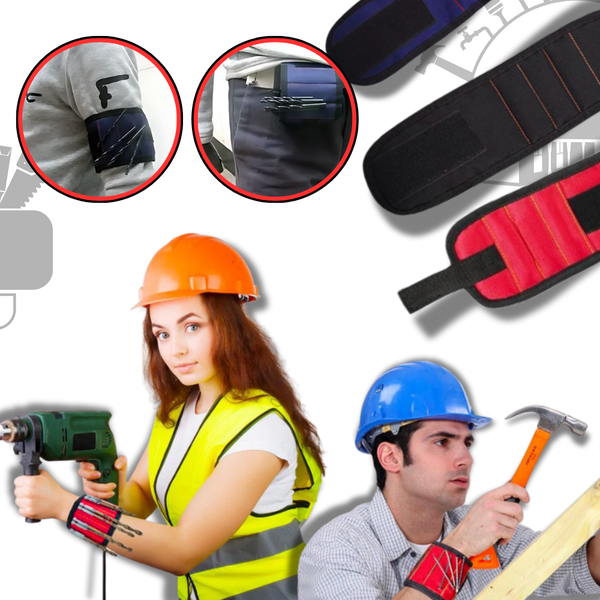 Oxford Cloth Magnetic Wristbands For Tools Hands Free Convenience