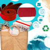 Stretchable Towel Band For A Secure Hold On Beach Chairs