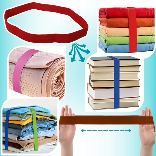 Stretchable Towel Band For A Secure Hold On Beach Chairs