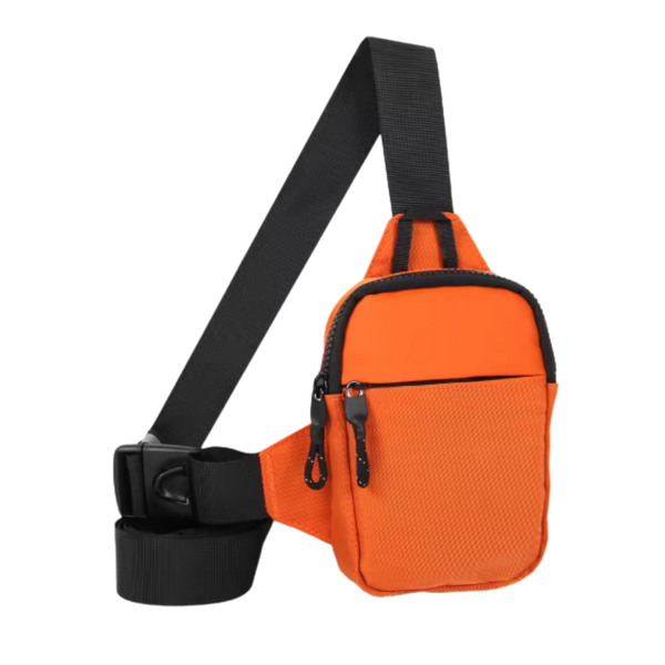 Compact Sling Chest Bag With Organized Pockets And Water Resistant Design