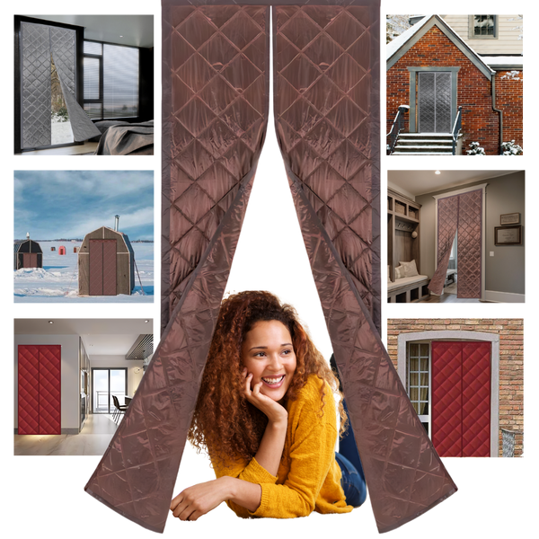 Energy Saving Lightweight Door Curtain For All Season Comfort