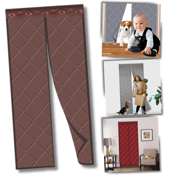 Energy Saving Lightweight Door Curtain For All Season Comfort