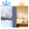 Energy Saving Lightweight Door Curtain For All Season Comfort
