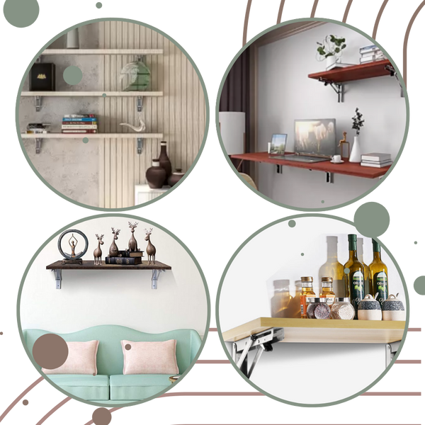 Wall Mounted Folding Table With High Load Capacity And Space Saving Design