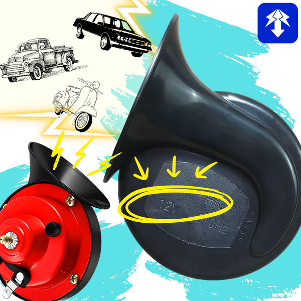 All Weather Vehicle Horn With Adjustable Volume For Strong Alerts