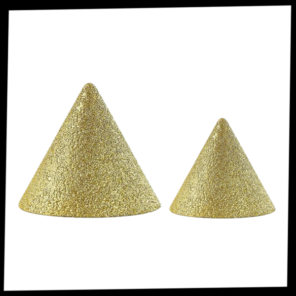 Diamond Beveling Chamfer Bit With Built In Cooling Wax For Precision Edges
