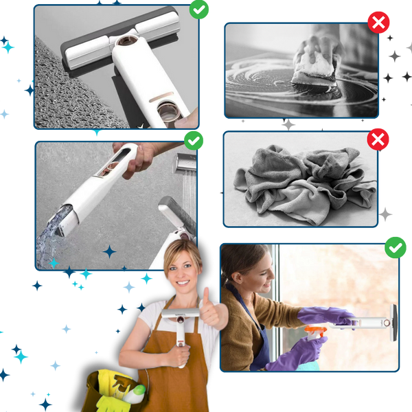 Premium Swivel Mop With Self Squeeze Action For Easy Cleaning