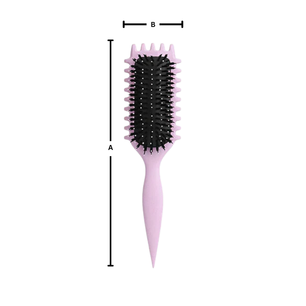 Tangle Free Curl Defining Brush For Smooth Defined Curls