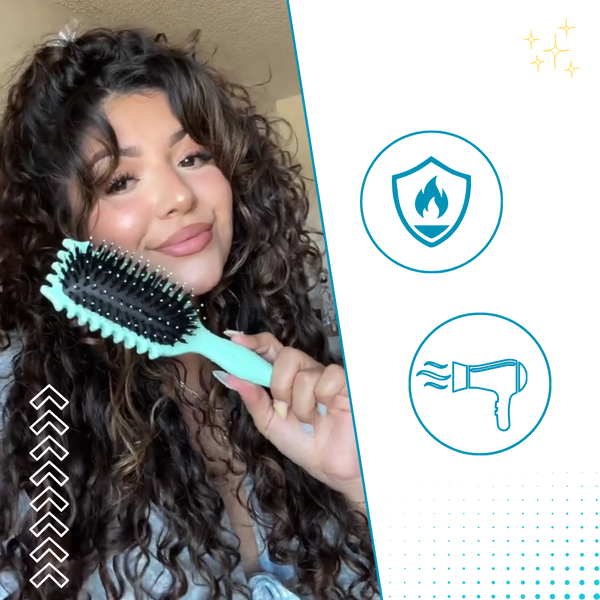 Tangle Free Curl Defining Brush For Smooth Defined Curls