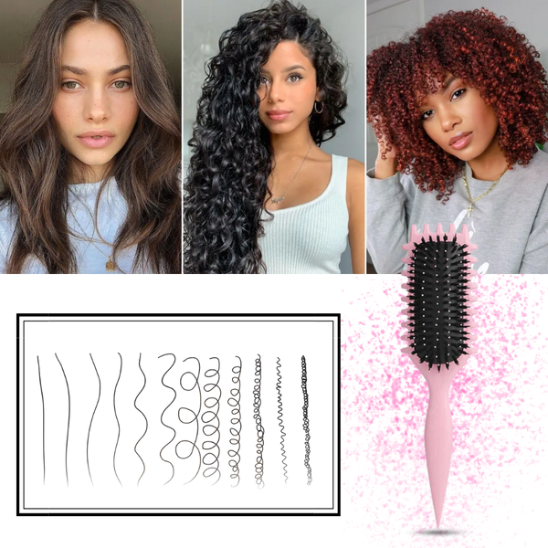 Tangle Free Curl Defining Brush For Smooth Defined Curls