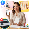Compact Bluetooth Thermal Label Printer for Durable Fade Resistant Labels
