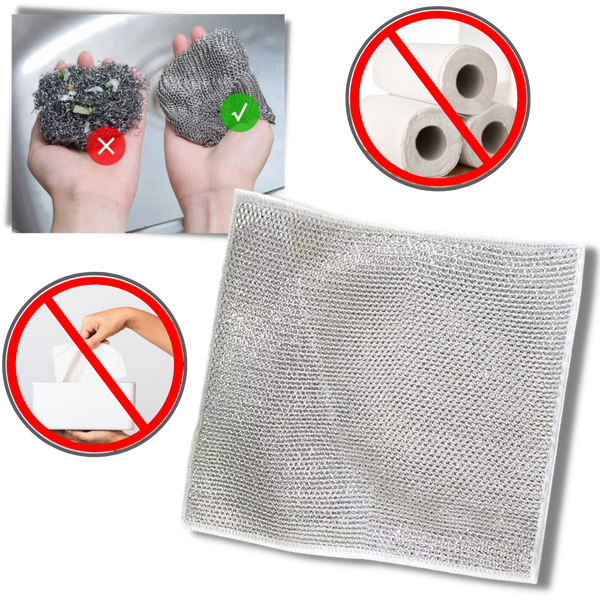 Eco Friendly Thick Absorbent Cleaning Cloth For Fast Drying And Hygienic