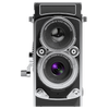 Vintage TLR Camera With Modern Digital Features For Creative Expression