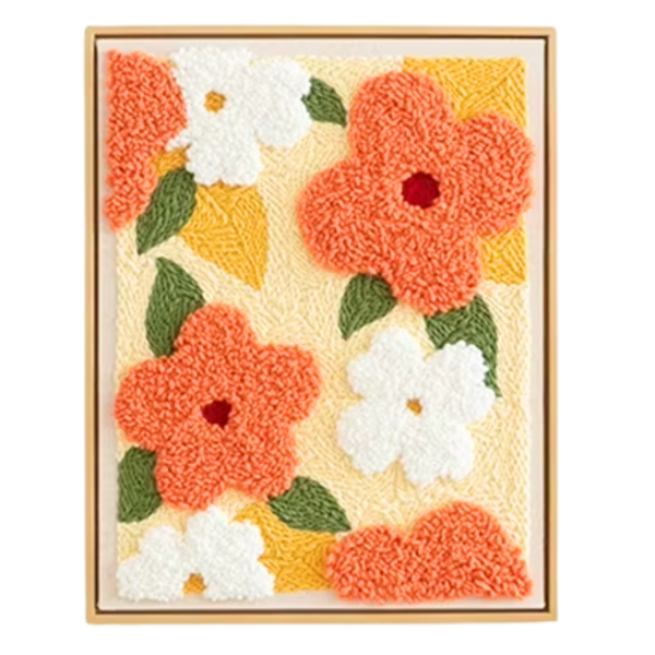 Relaxing Punch Needle Kit for Beginners With Premium Threads
