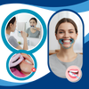 Clear C Shape Mouth Opener for Precise Hygienic Dental Exams