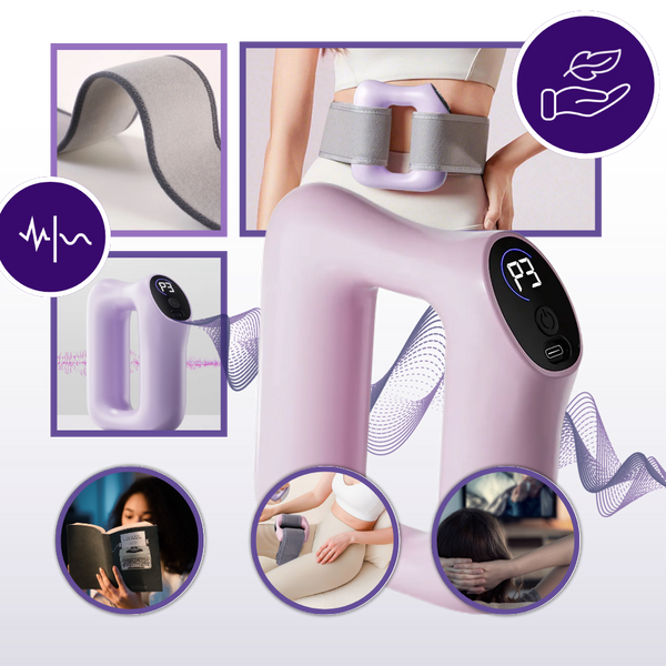 Relaxation Ring With Soothing Vibration And Warmth Rechargeable