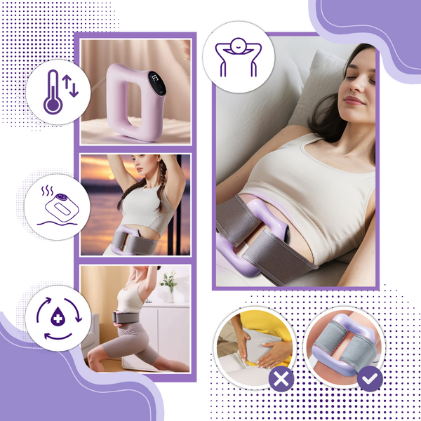 Relaxation Ring With Soothing Vibration And Warmth Rechargeable