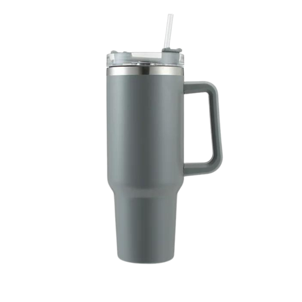 Large Capacity Insulated Stainless Steel Tumbler With Handle Hydration On The Go