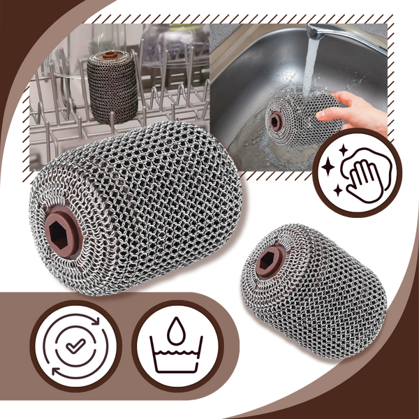 Cordless Grill Cleaning Brush With Led Spotlight For Deep Cleaning