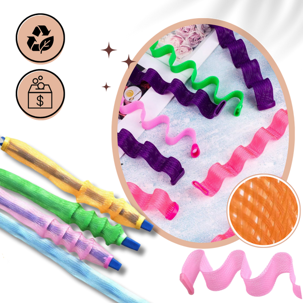 Eco-Friendly Heatless Curlers for Safe, Damage-Free Waves Across All Hair Types