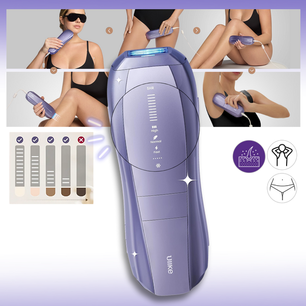 At Home IPL Hair Removal Device With Ice Cooling For Fast Results