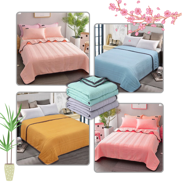 Cooling Calming Blanket With Moisture Wicking Comfort All Night