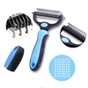 Premium Deshedding Grooming Brush for Dogs and Cats with Gentle Removal