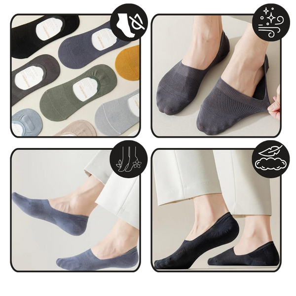 Seamless Moisture Wicking Boat Socks For Everyday Comfort