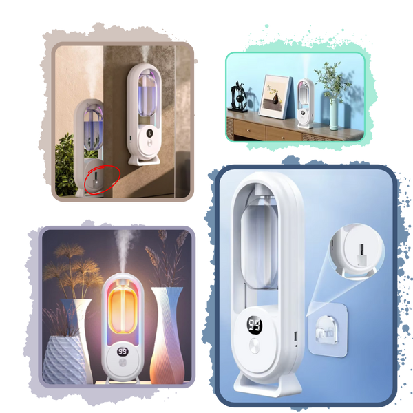 Ultrasonic Aroma Diffuser Delivers Consistent Scent In Medium Large Rooms