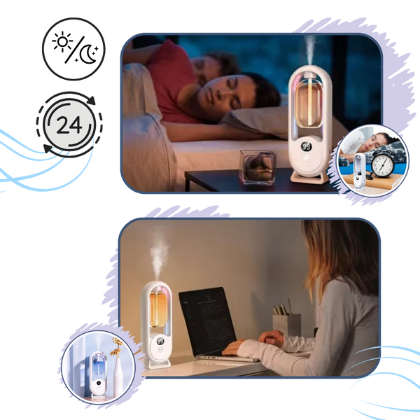 Ultrasonic Aroma Diffuser Delivers Consistent Scent In Medium Large Rooms
