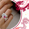 Handcrafted Silver Dragon Ring With Timeless Elegance And Adjustable Fit