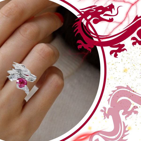 Handcrafted Silver Dragon Ring With Timeless Elegance And Adjustable Fit