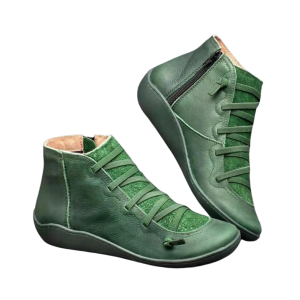 Unisex Arch Support Boots With Cross Strap Design For All Day Comfort