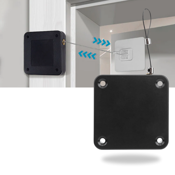 Screw-Free Automatic Door Closer With Soft Close And Universal Fit