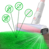 All Purpose Dust Detection Light With Green LED for Clearer Cleaning
