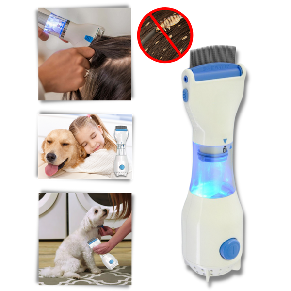 Gentle Electric Lice Comb For Safe Effective Lice Removal