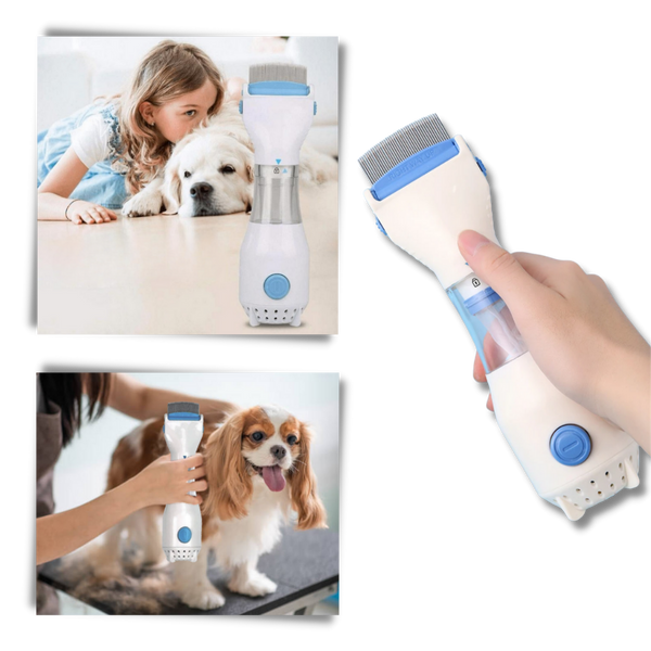 Gentle Electric Lice Comb For Safe Effective Lice Removal