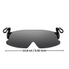 UV Protective Polarized Clip On Sunglasses for Prescription Glasses