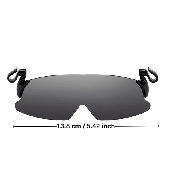 UV Protective Polarized Clip On Sunglasses for Prescription Glasses
