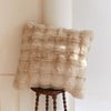 Faux Rabbit Fur Pillow Cover Plush Soft Decorative Home Accent