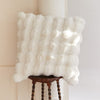 Faux Rabbit Fur Pillow Cover Plush Soft Decorative Home Accent