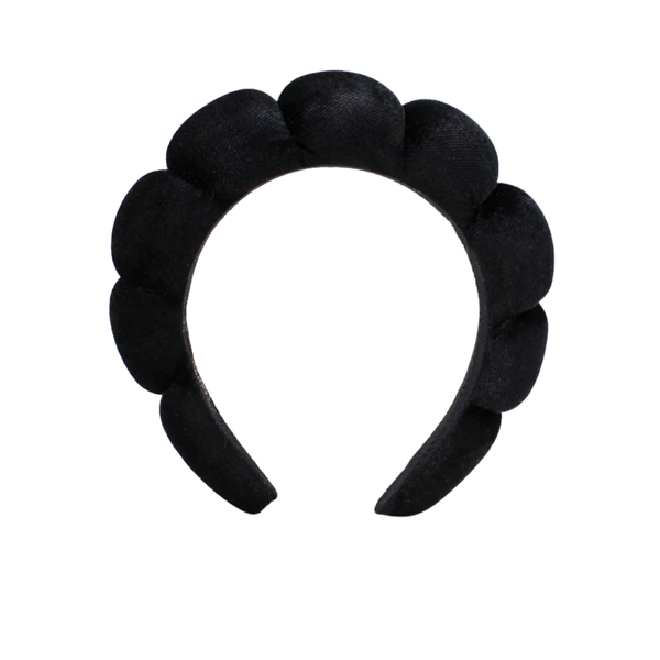 Lux Velvet Spa Headband For Ultra Absorbent Non Slip Hair Care