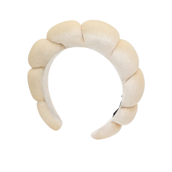 Lux Velvet Spa Headband For Ultra Absorbent Non Slip Hair Care