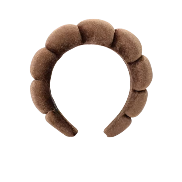 Lux Velvet Spa Headband For Ultra Absorbent Non Slip Hair Care